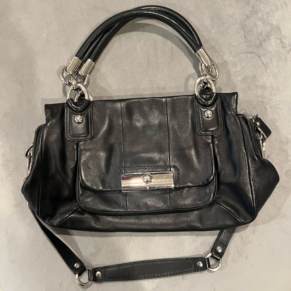 Coach Black Kristin Satchel Bag